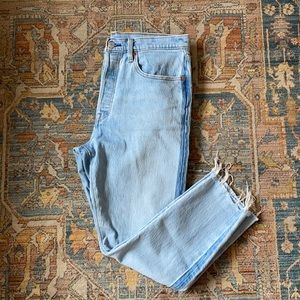 Levi’s 501 Skinny Jeans. Super cute light wash!